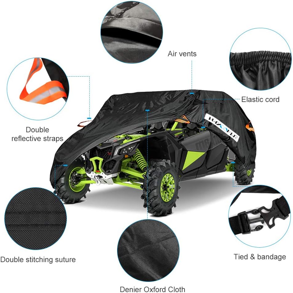 Waterproof Heavy Denier Oxford Cloth UTV Cover Q92668