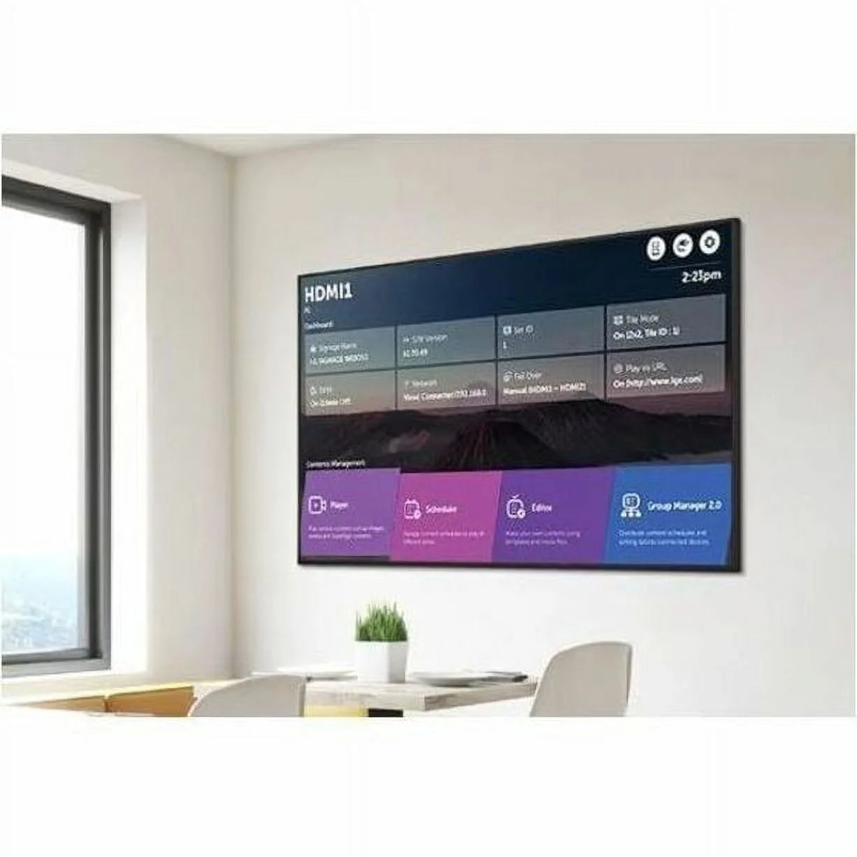 UHD Signage Display W52502