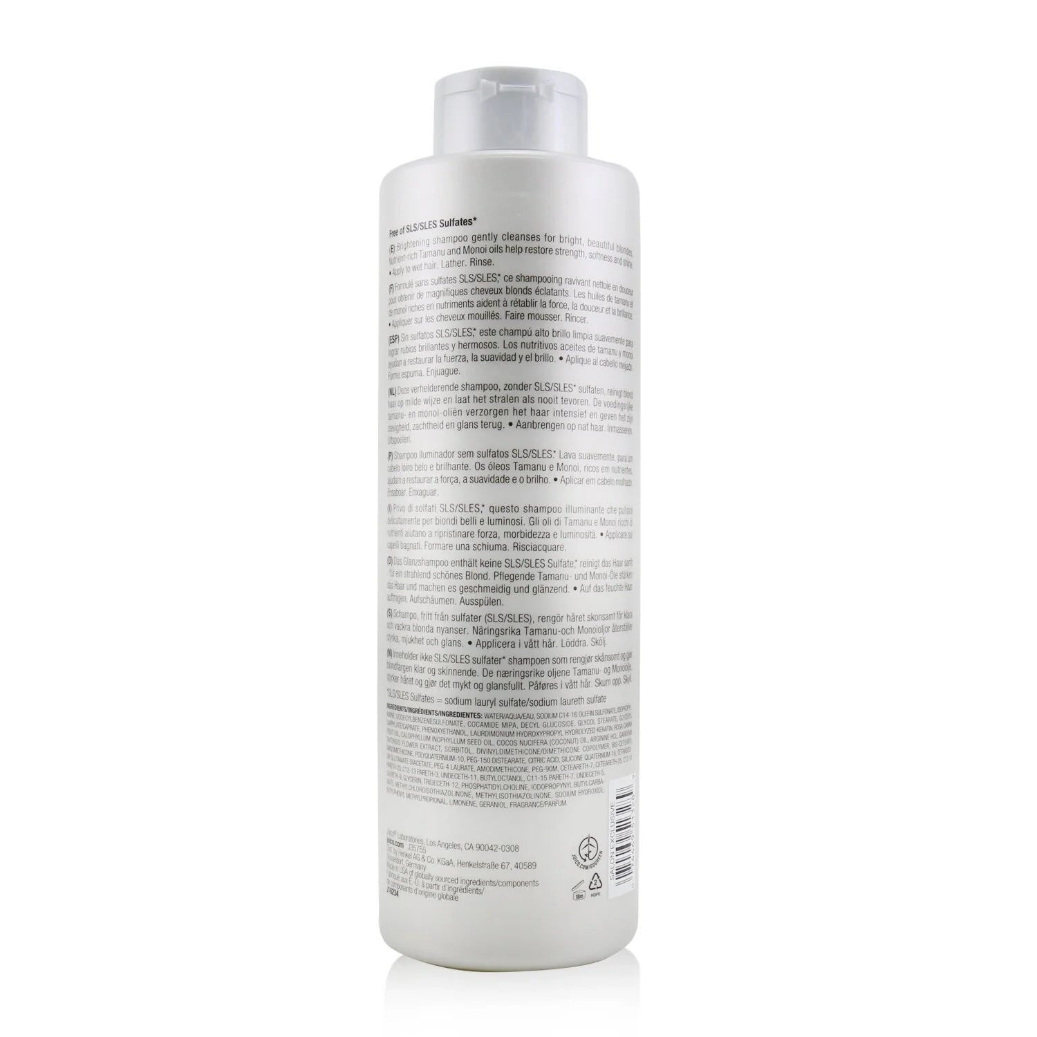 Blonde Life Brightening Shampoo 1000ml L983