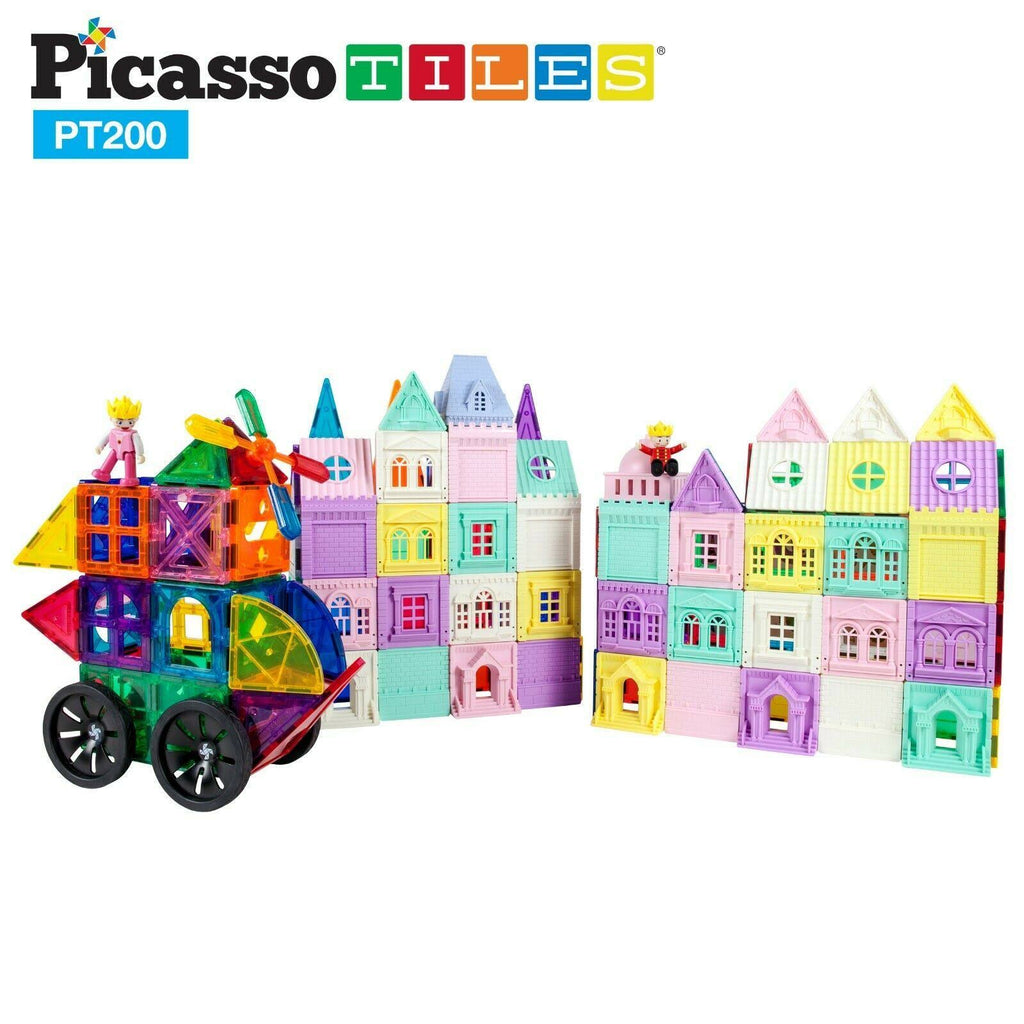 200-Piece 3D Magnetic Building Block Set E309