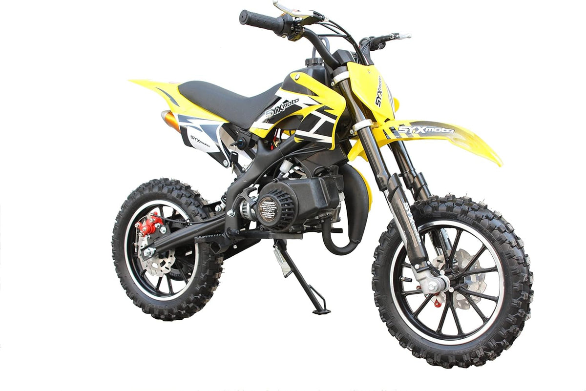 BLUE 50cc Gas Power Mini Dirt Bike X786