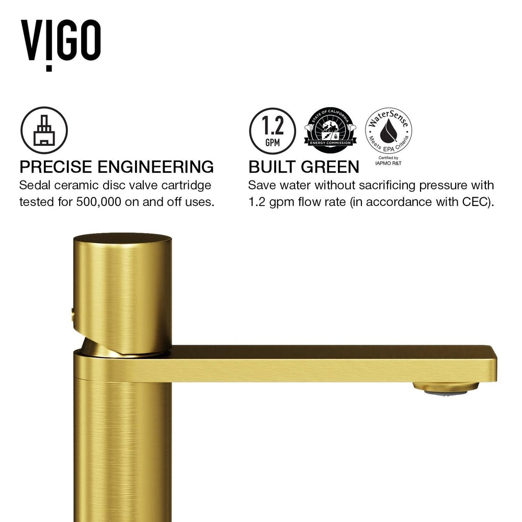 Matte Black 1-Handle Vessel Bathroom Faucet M708