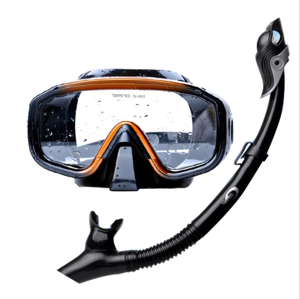 Silicone Dive Snorkel Set for Snorkeling Equipment Q81678