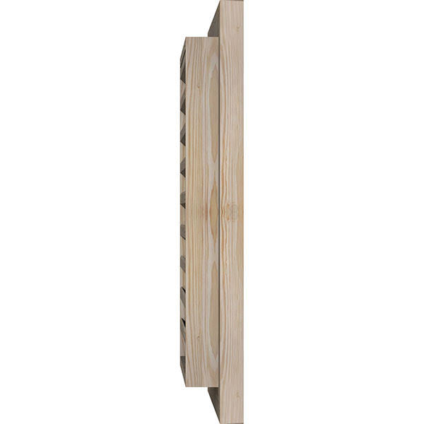 Primed Vertical Gable Vent U3343