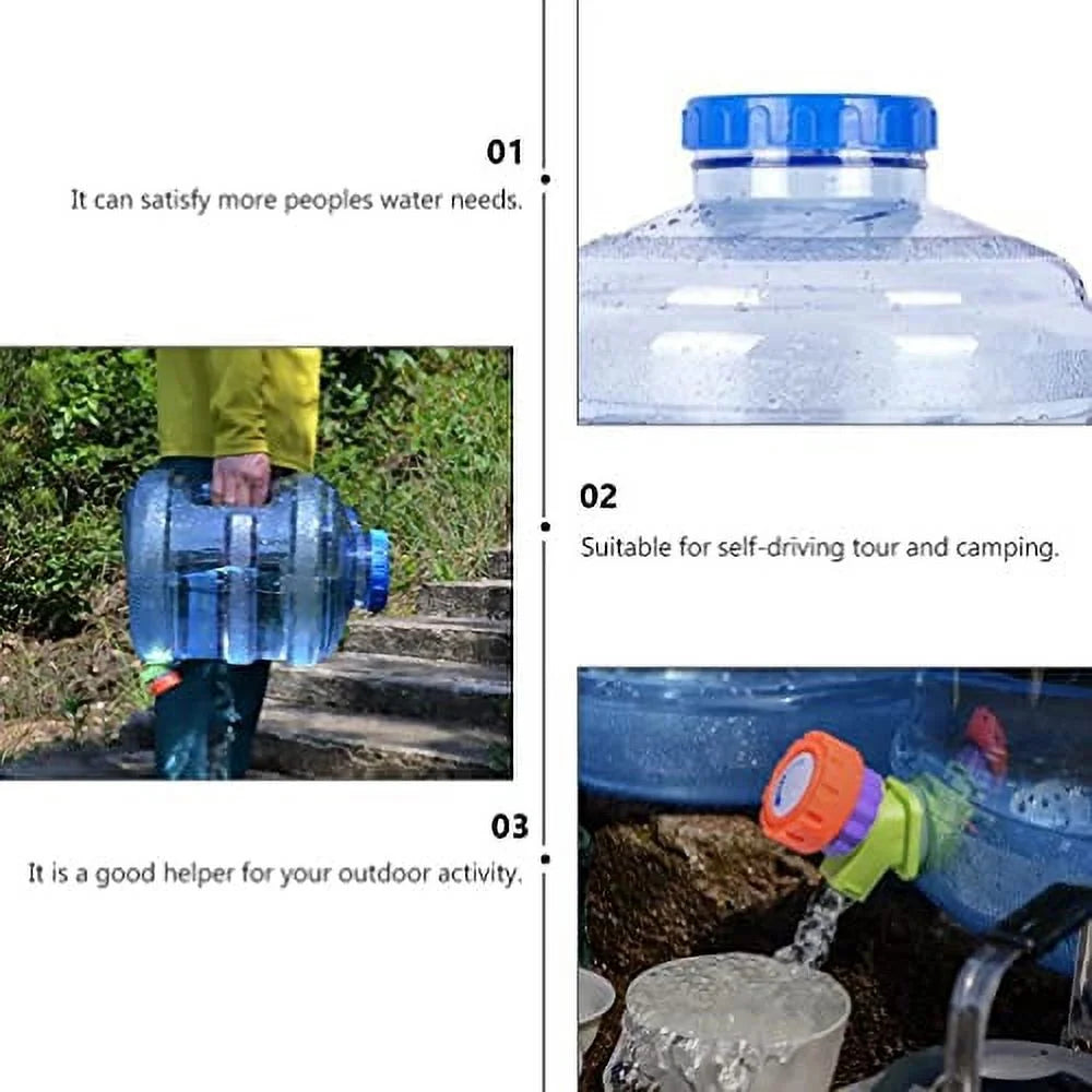 3 Gallon Plastic Water Bottle Jug with Carry Handle Q41580