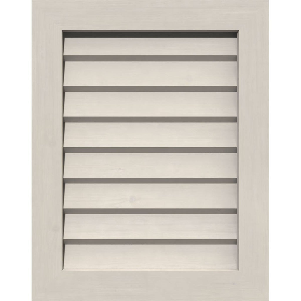 Primed Non-Functional Vertical Gable Vent H8357