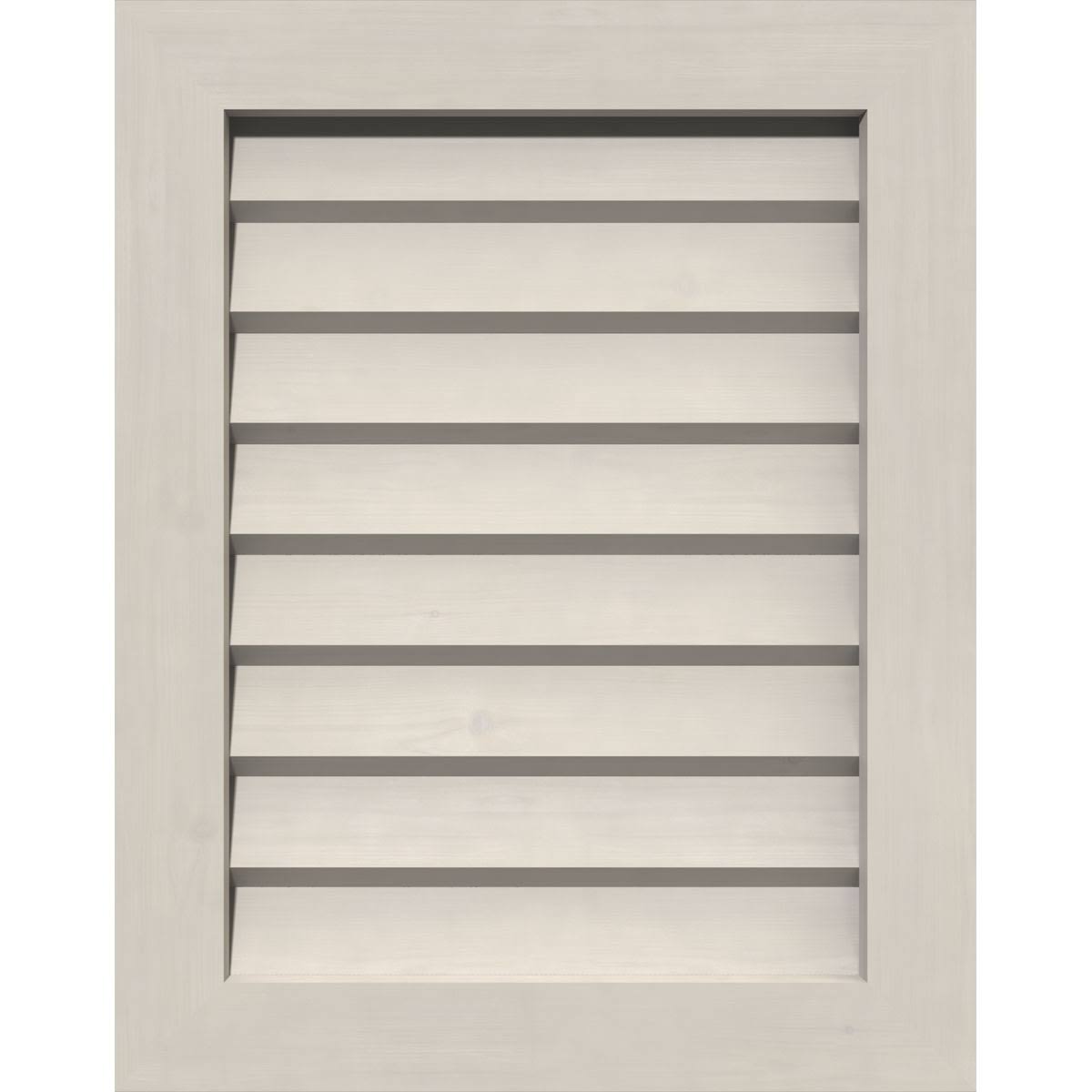 Primed Non-Functional Vertical Gable Vent H8357