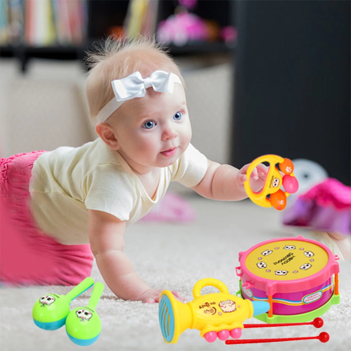 Musical Instruments Toy Drum J8433
