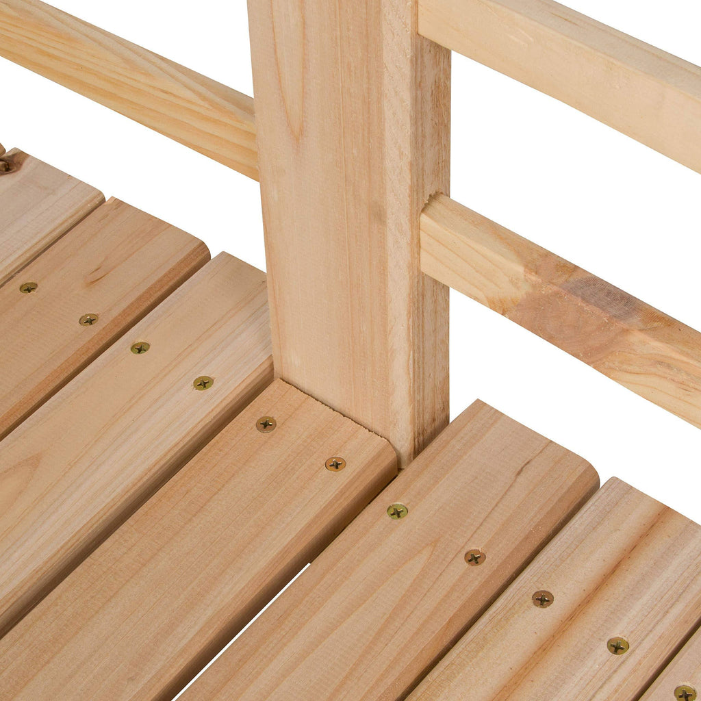 5 ft. Cedar Garden Bridge K4117