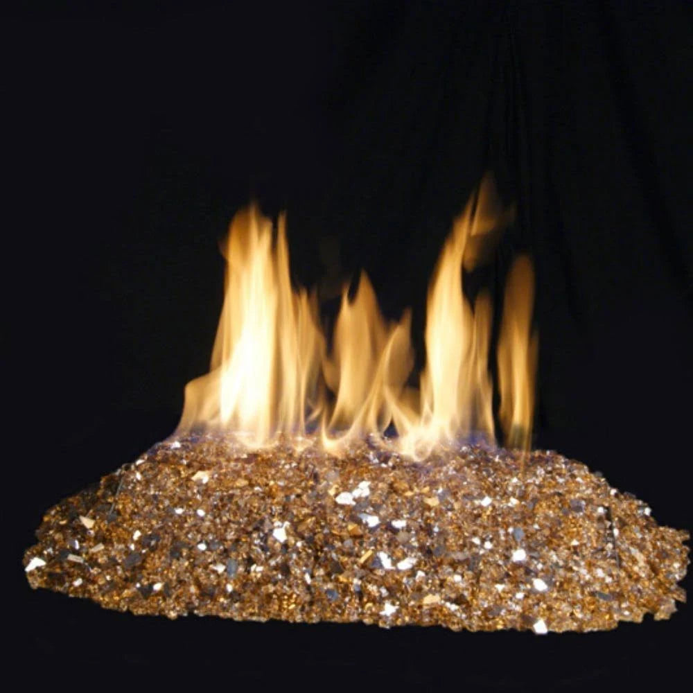 Bronze 10 lb. Fire Glass for Gas Burners H7131