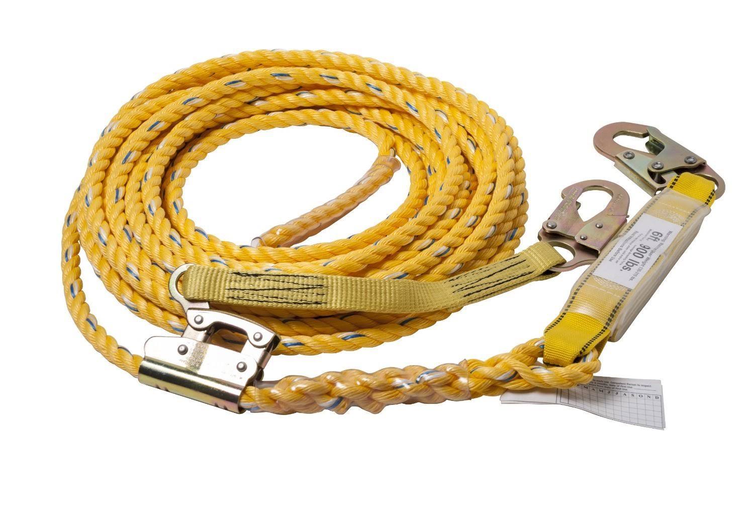 100-Foot Poly Steel Vertical Lifeline Assembly K2074