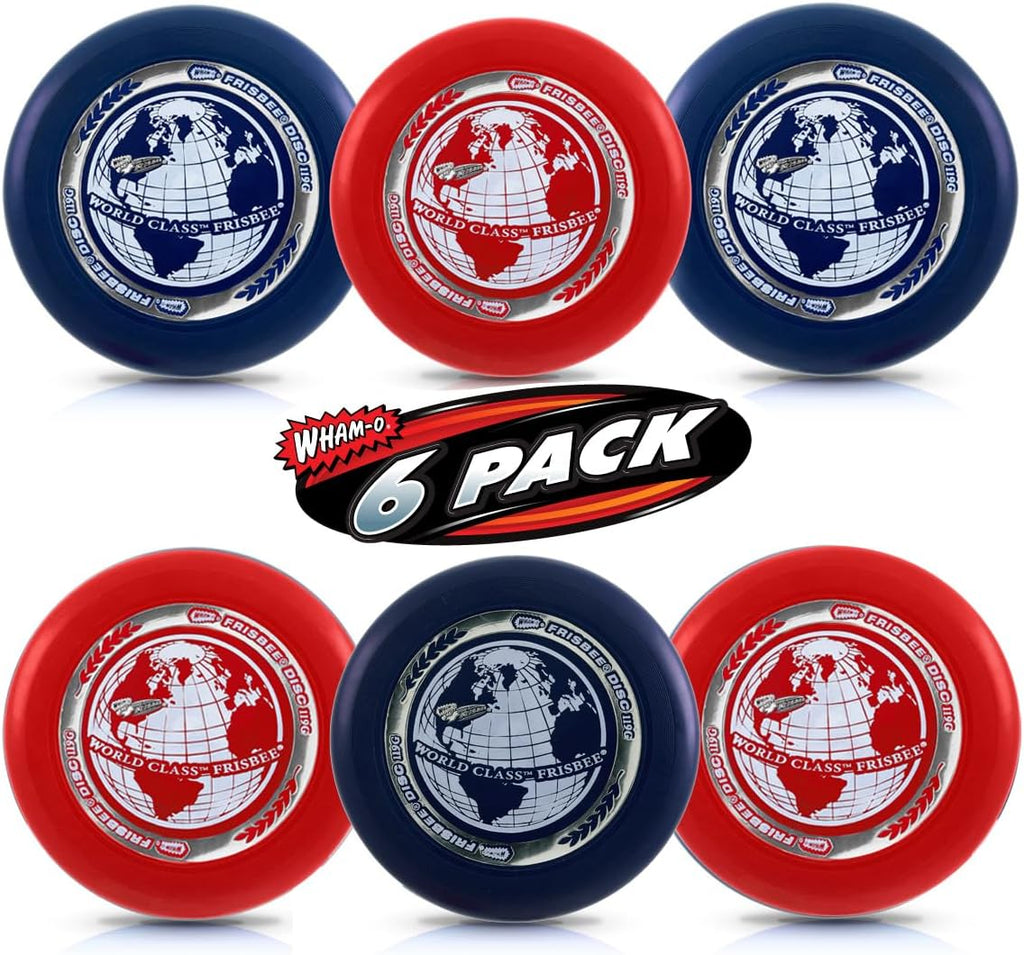 6 PACK Lightweight Flying Disc J236
