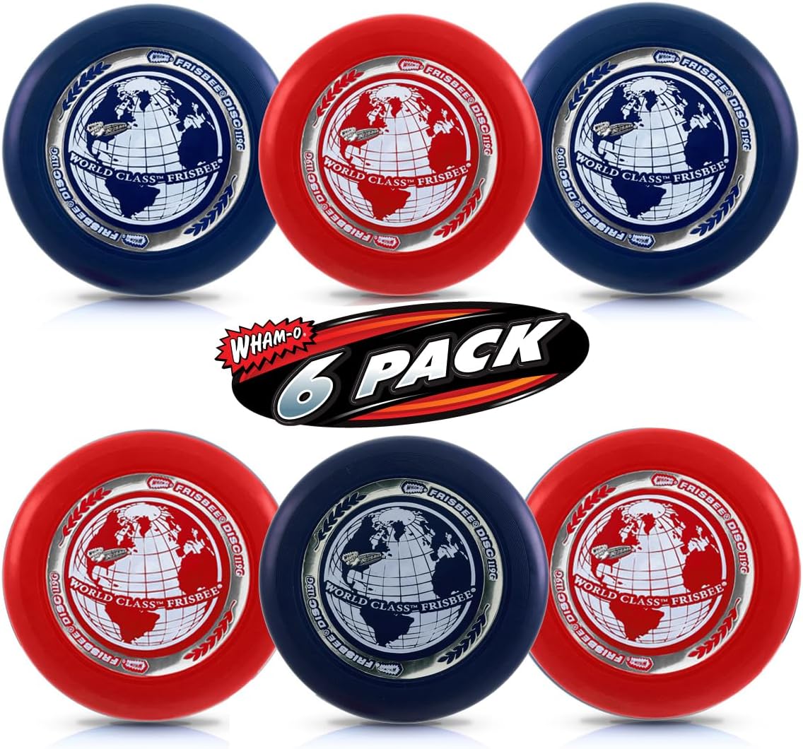 6 PACK Lightweight Flying Disc J236