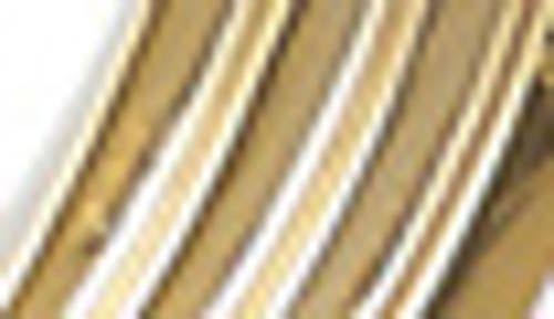 Set of 2 Gold-Tone Metal Candle Holders with Marble Bases J48962