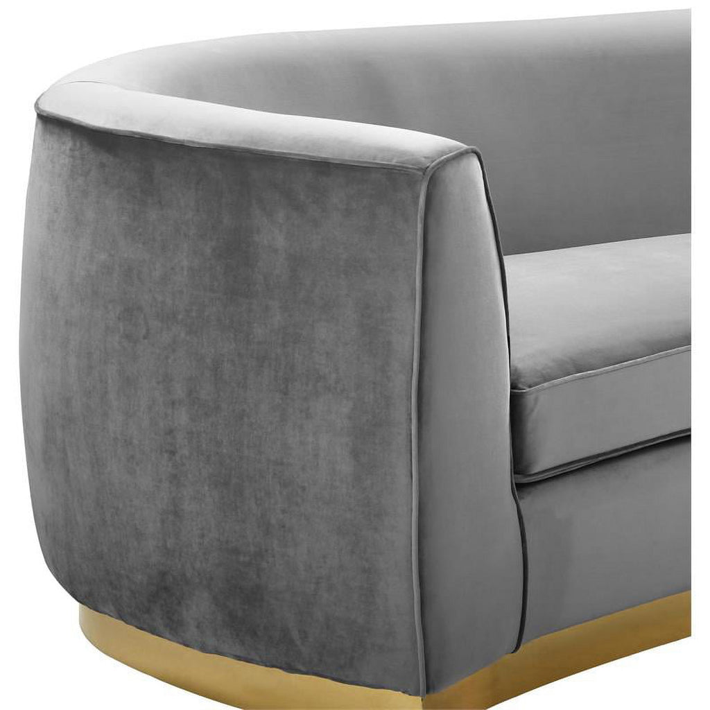 Contemporary Loveseat and Sofa P1373