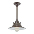 Architectural Bronze Stem Hung Railroad Shade I529