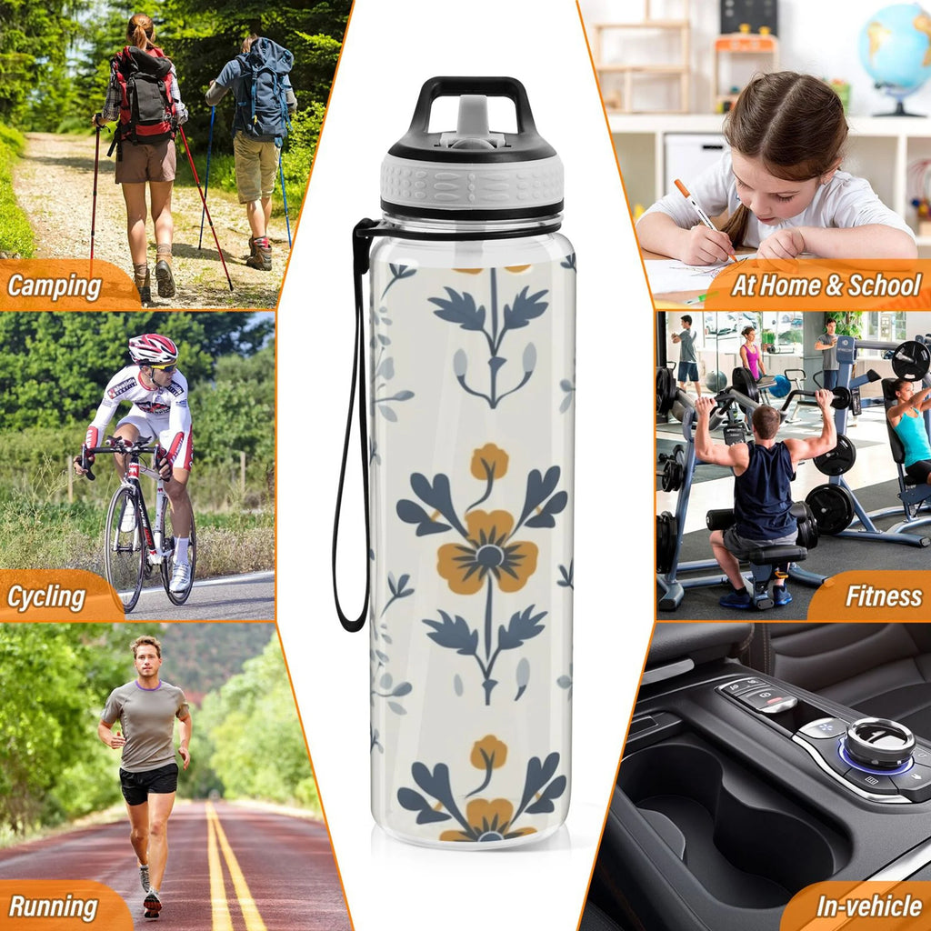 32oz Tritan Leakproof Sports Water Bottle with Straw K155551