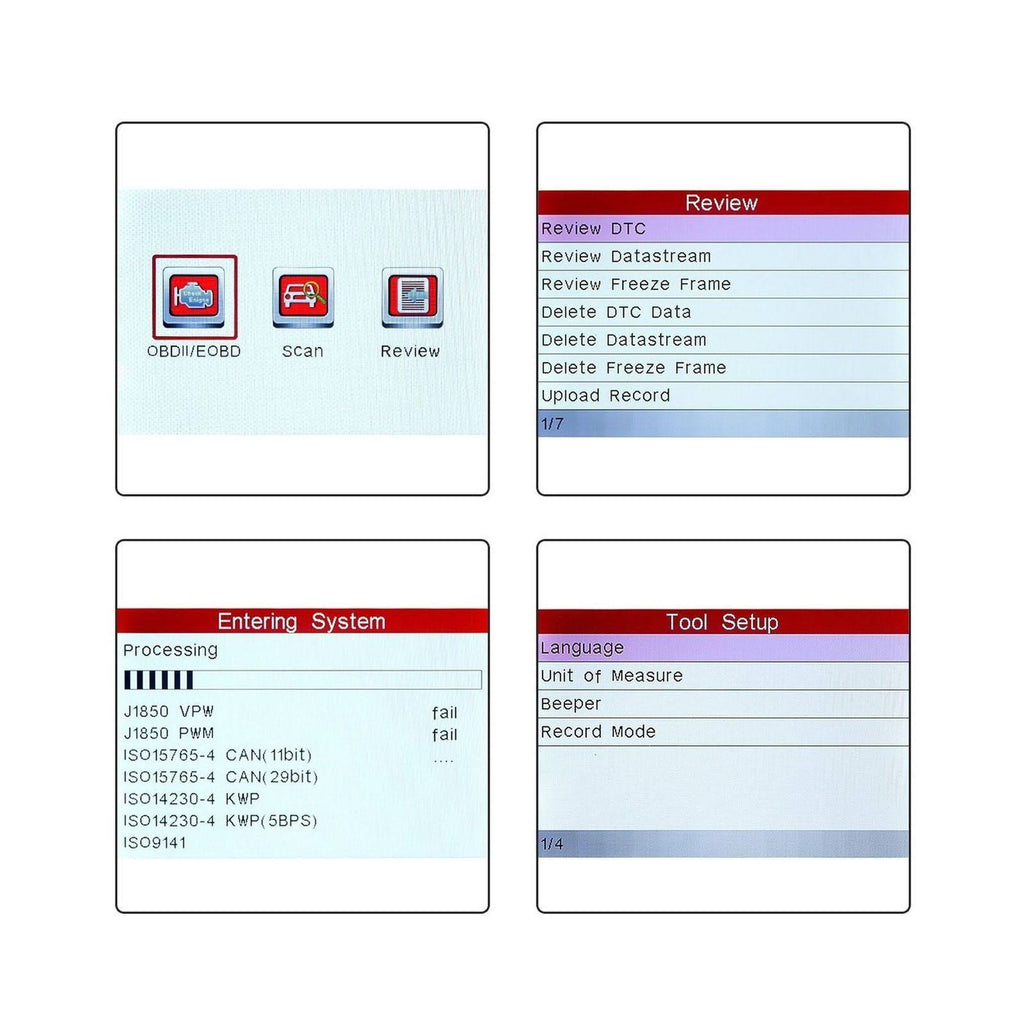 OBD2 Scanner Code Reader X3049