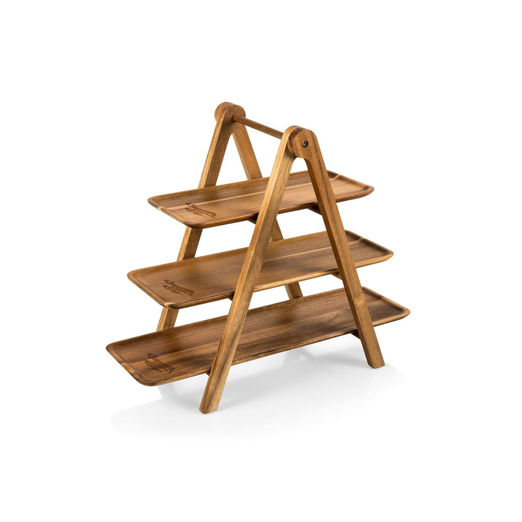 3 Tiered Acacia Wood Serving Station M2010