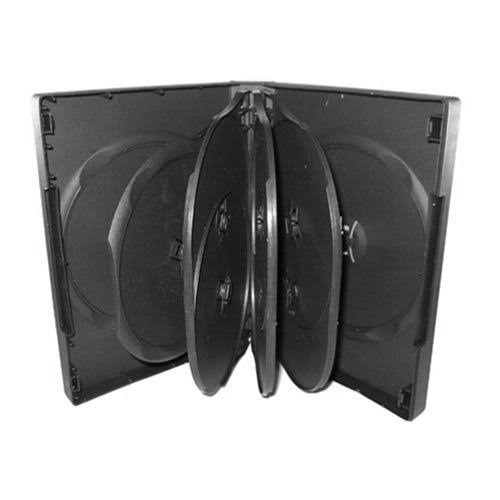 100 Black 9 Disc DVD Cases D850