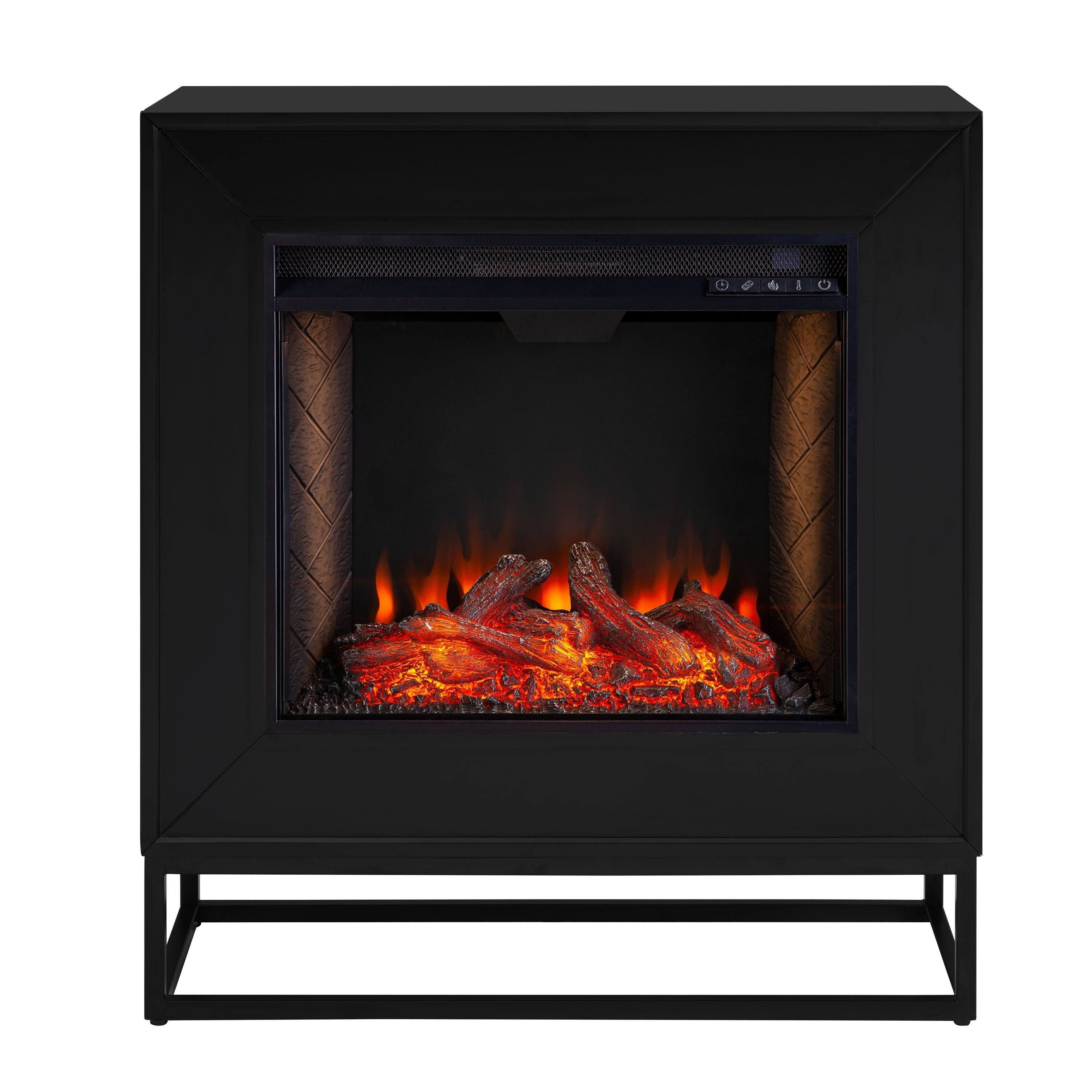 Smart Fireplace Black V4488