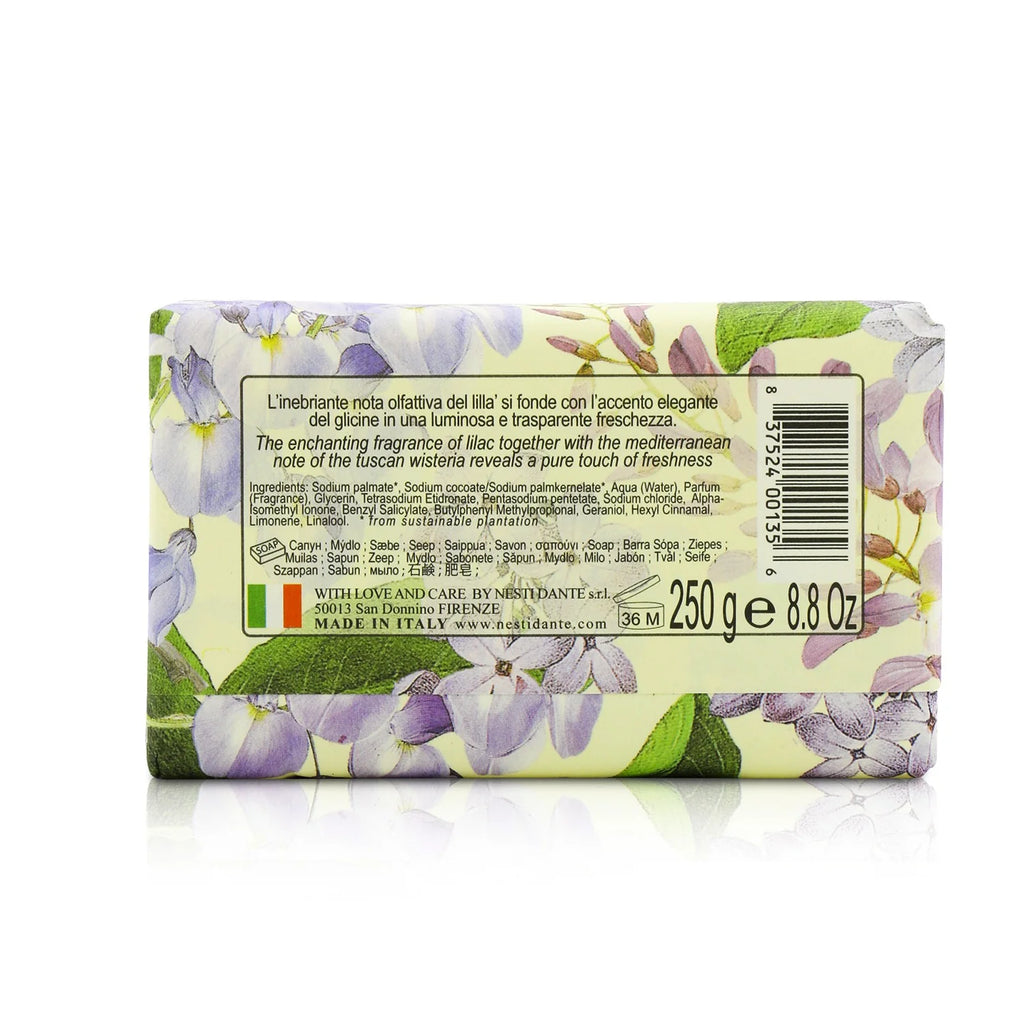 Tuscan Wisteria & Lilac Natural Soap 250g W318