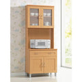 Beech Tall Kitchen Cabinet G977