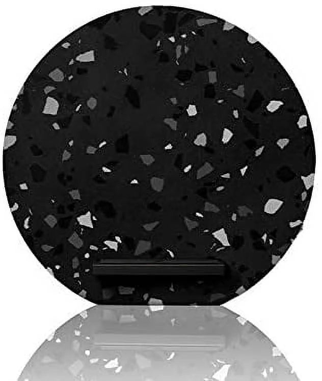 Wireless Charger Stand with Qi Certified 10W Fast Charging (Black) Z953374