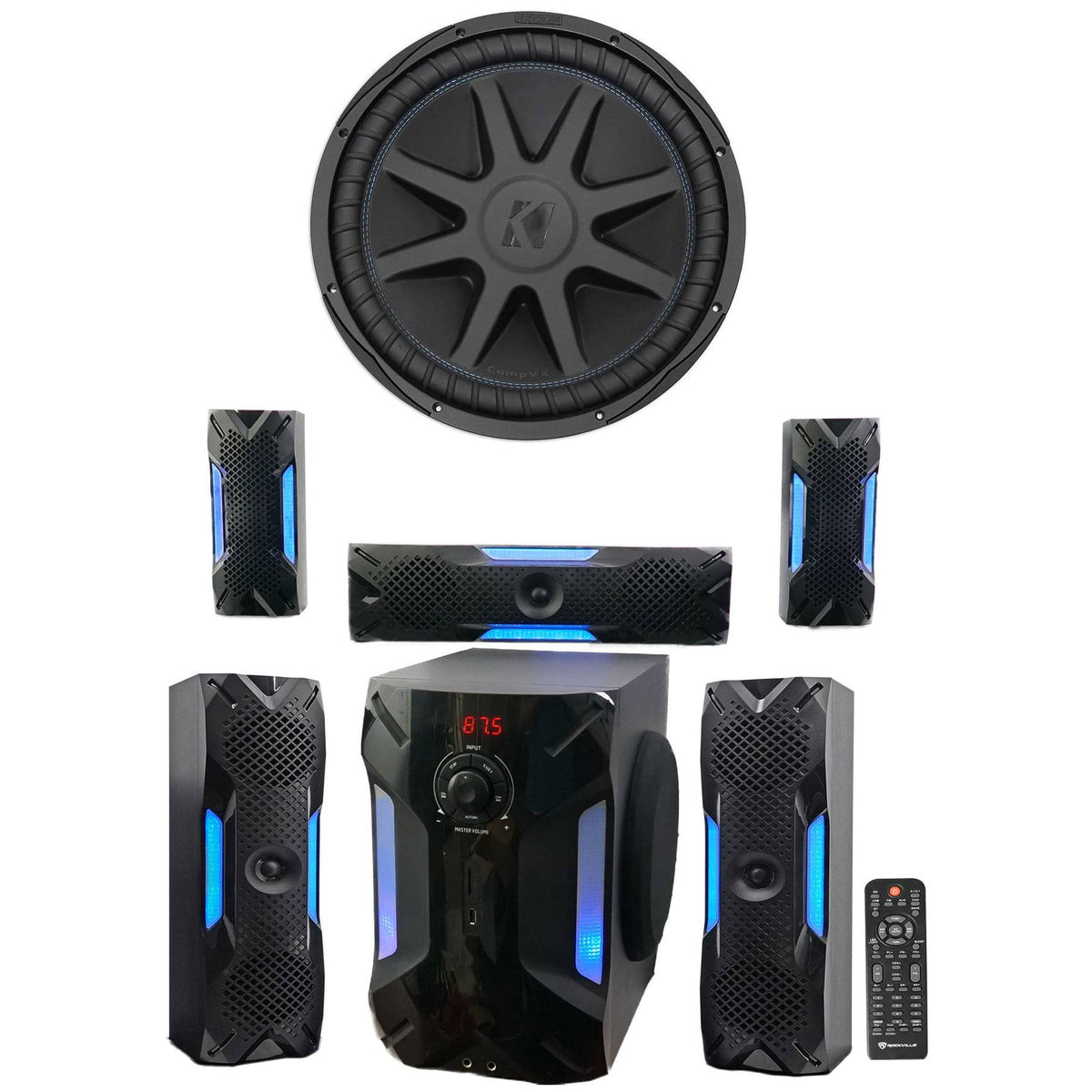 15 2000 Watt Car Subwoofer Q424208