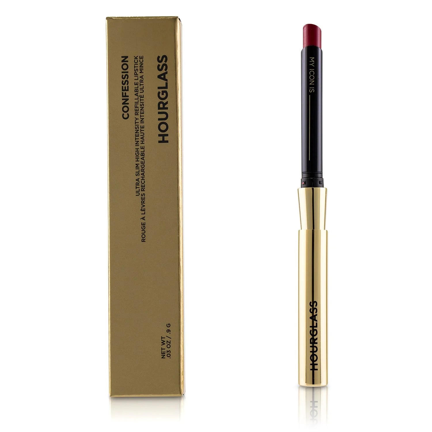 Ultra Slim Refillable Lipstick - Vivid Pink 0.03oz Z86093