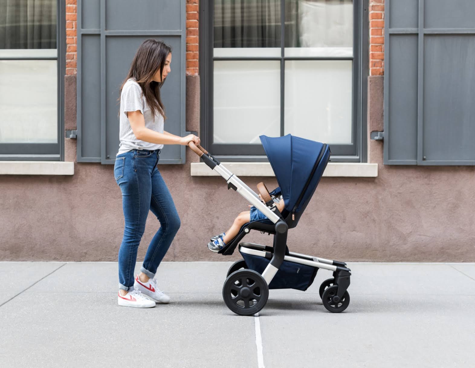 Classic Blue Stroller D48642
