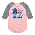 Raglan Graphic T-Shirt Q345