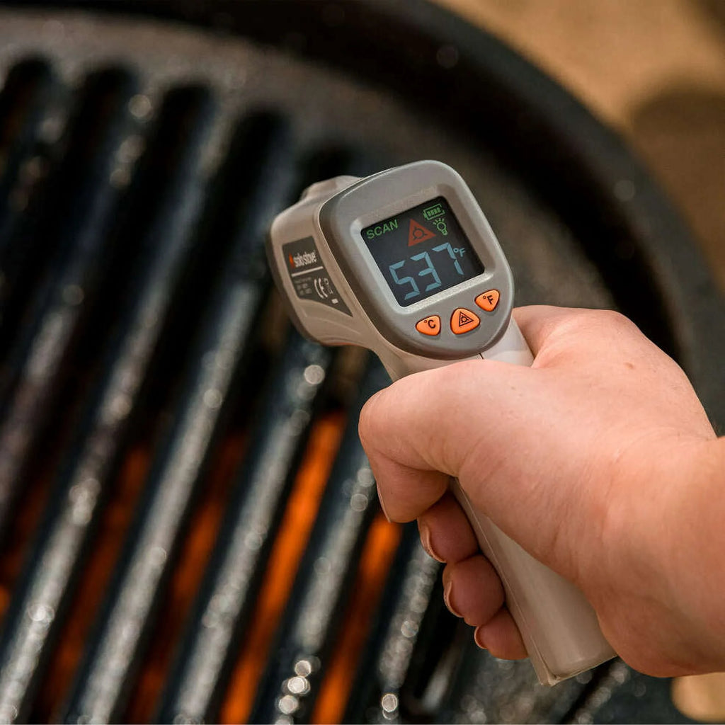 Infrared Thermometer, No Touch, Laser, Digital Temperature Gun with Display, Temp Range -26°F to 1022°F N8893