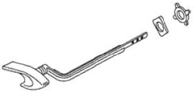 Polished Brass Trip Lever Service Kit Pack of 2 N77882