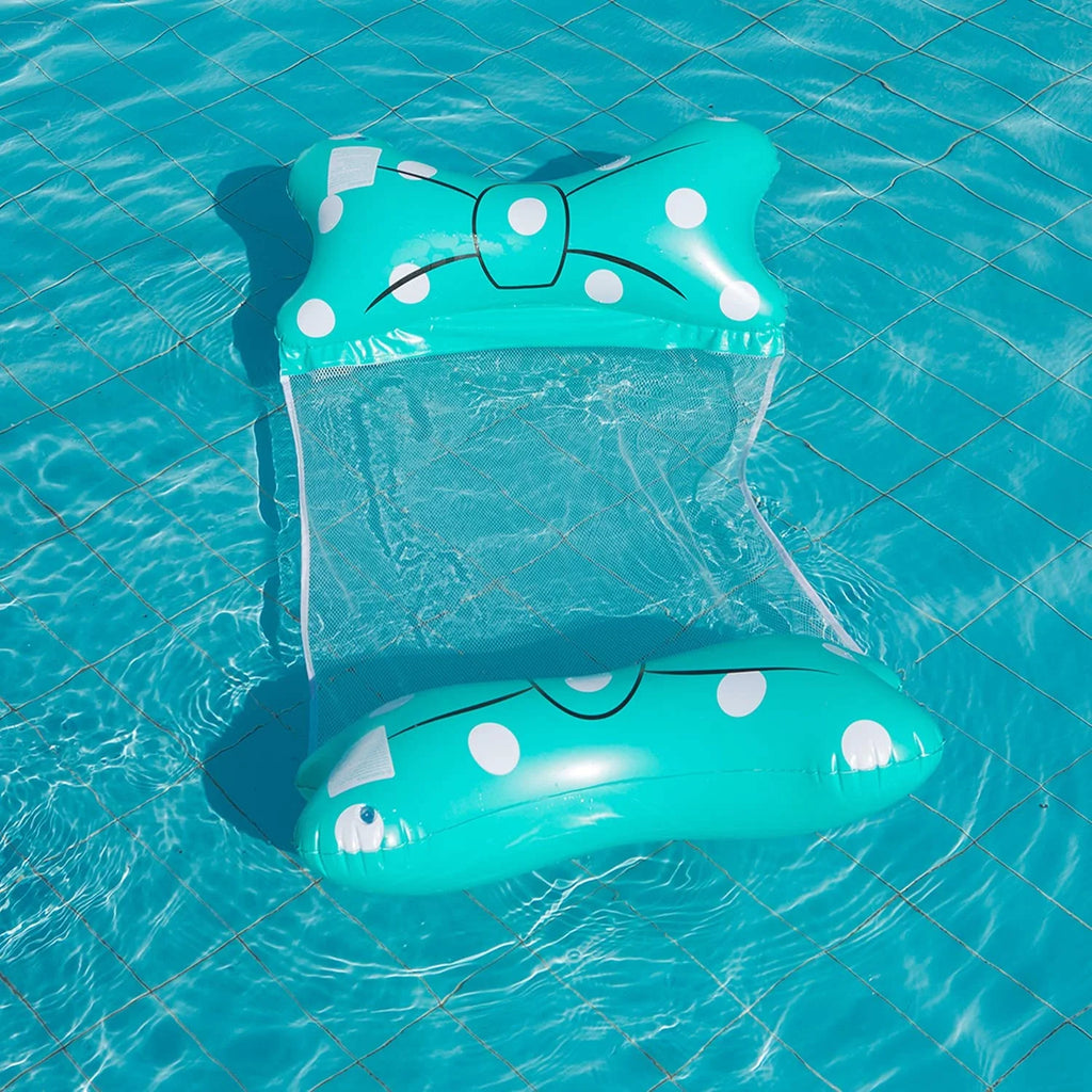 Turquoise Inflatable Pool Float Lounger D1519