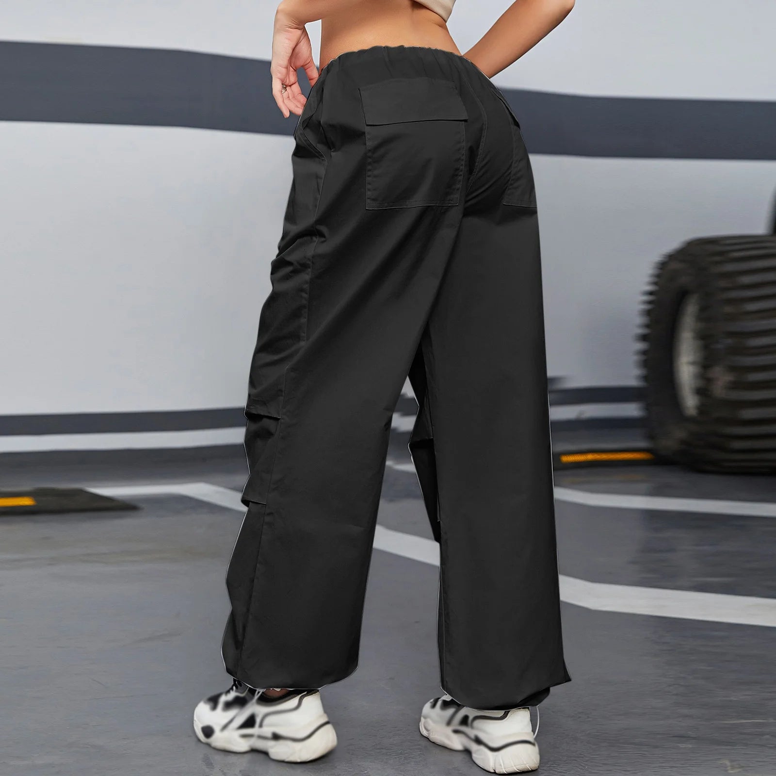 Green Cargo Pants W129