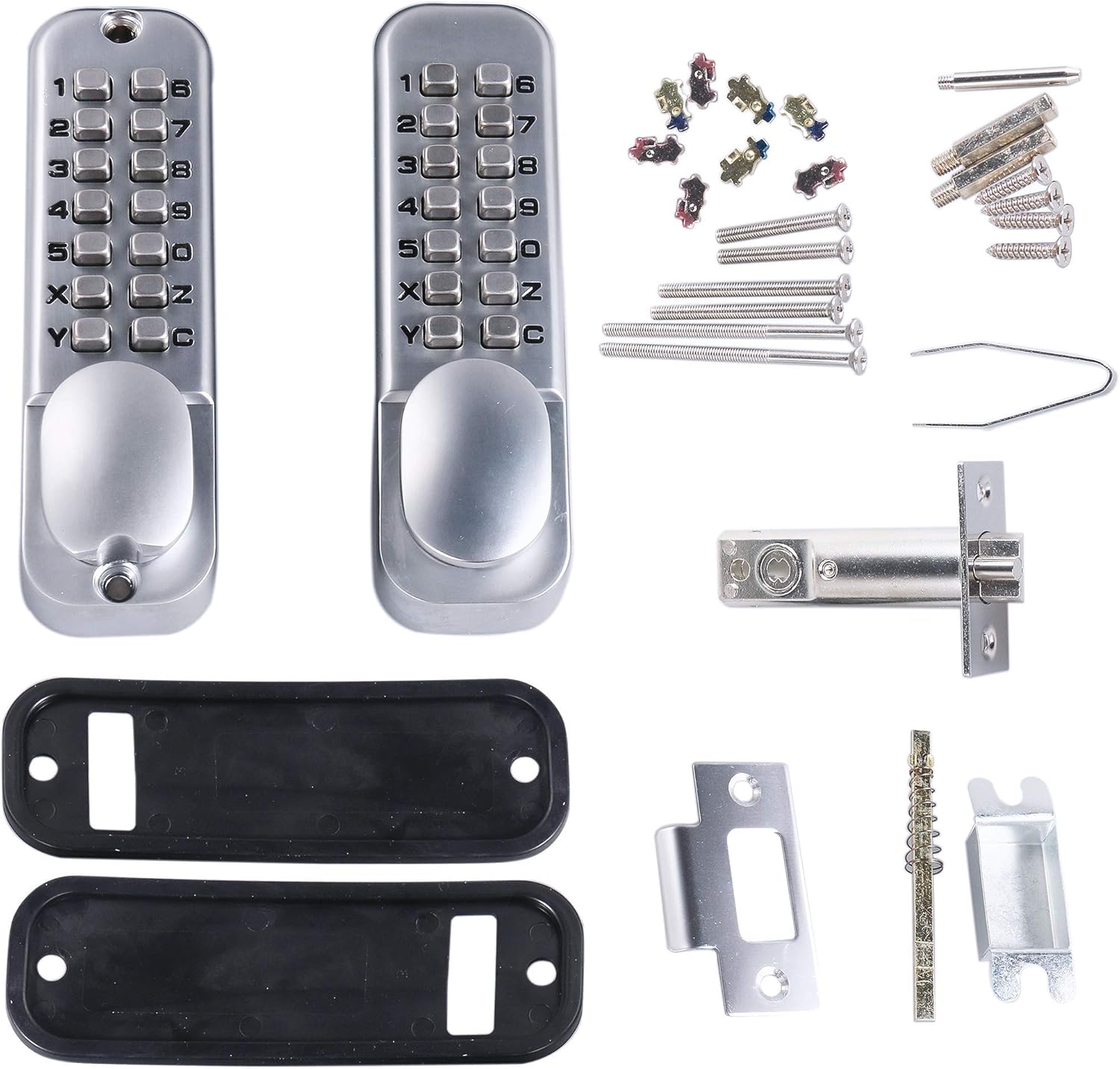 Double Keypad Mechanical 14 Key Combination Lock E928118