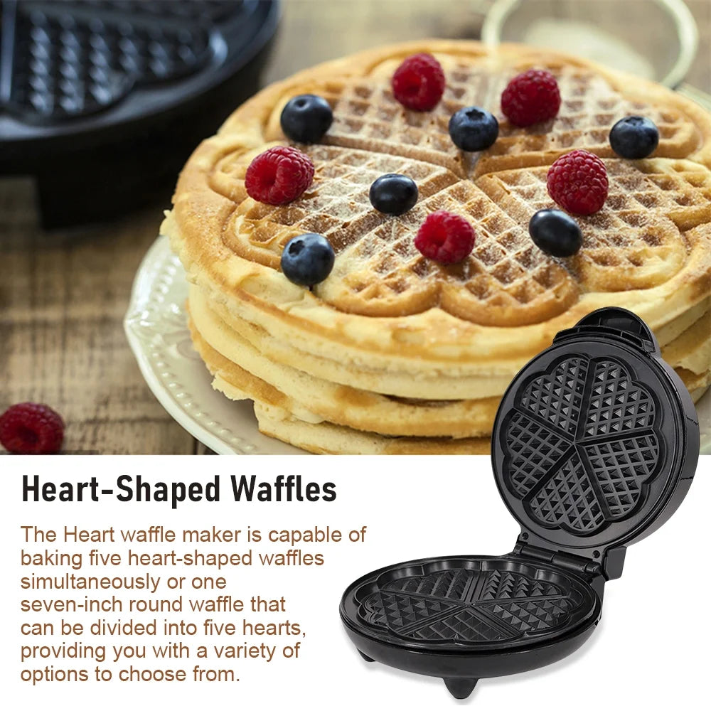Heart-Shaped Waffle Maker H94367