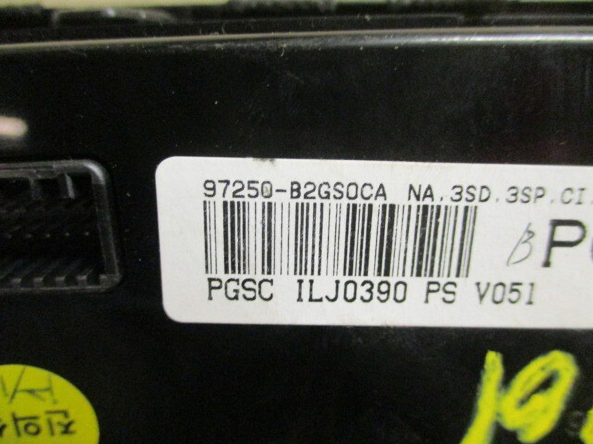 Pre-Owned Kia Soul Automatic Climate AC Heater Temperature Control D8193