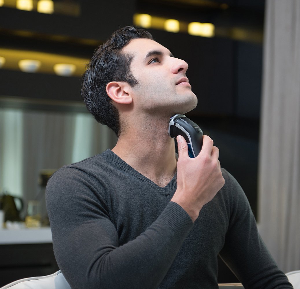 Electric Shaver Razor with Pop Up Trimmer and LED Display, IPX7 Waterproof B167