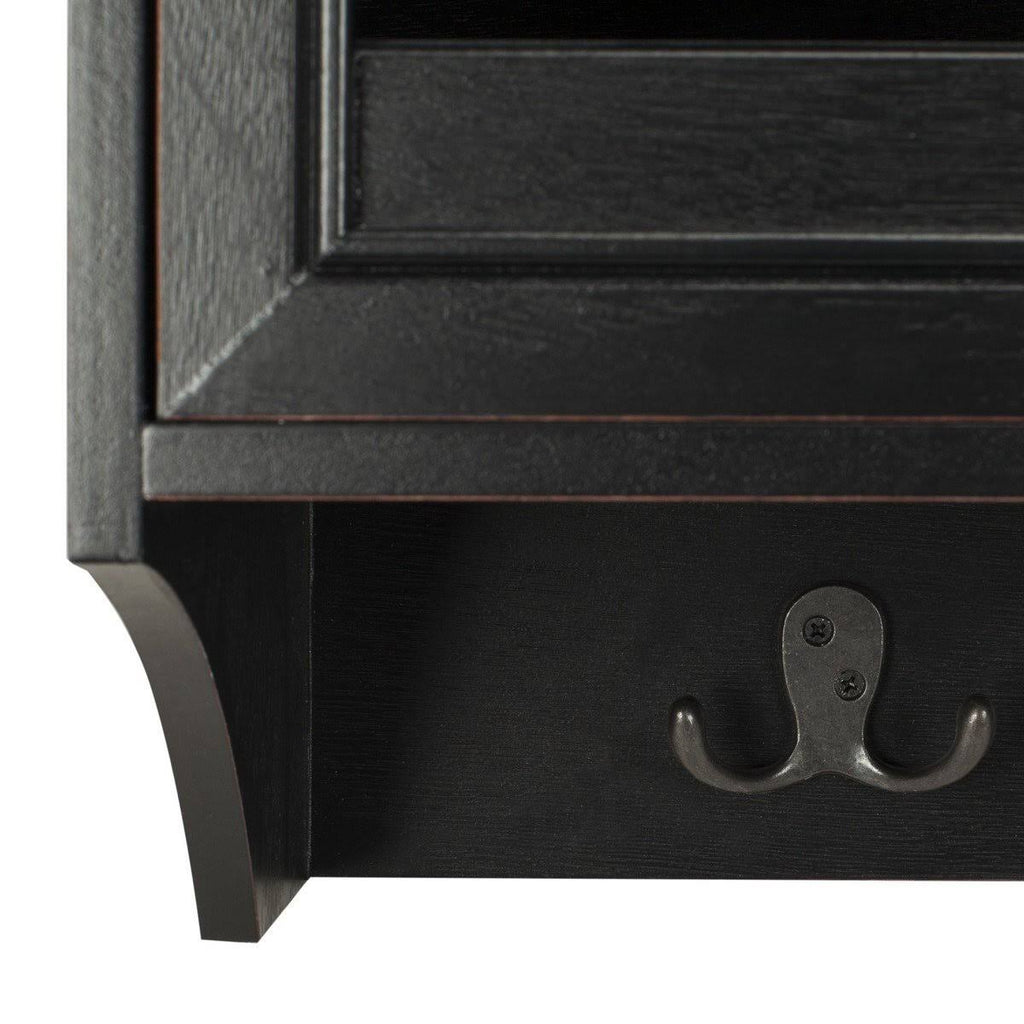 White 3 Drawer Wall Rack H92795