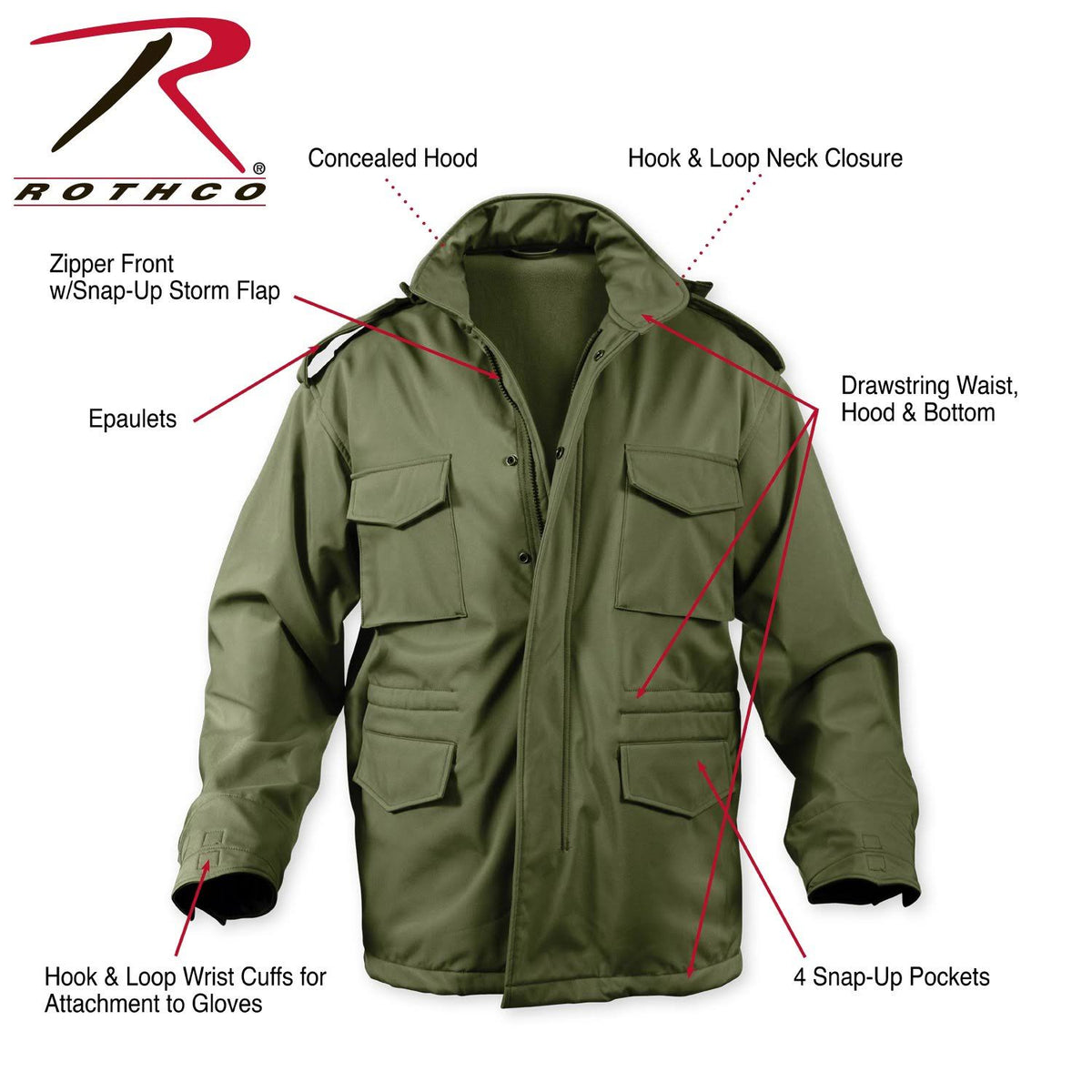 Coyote Brown Soft Shell Field Jacket S592725