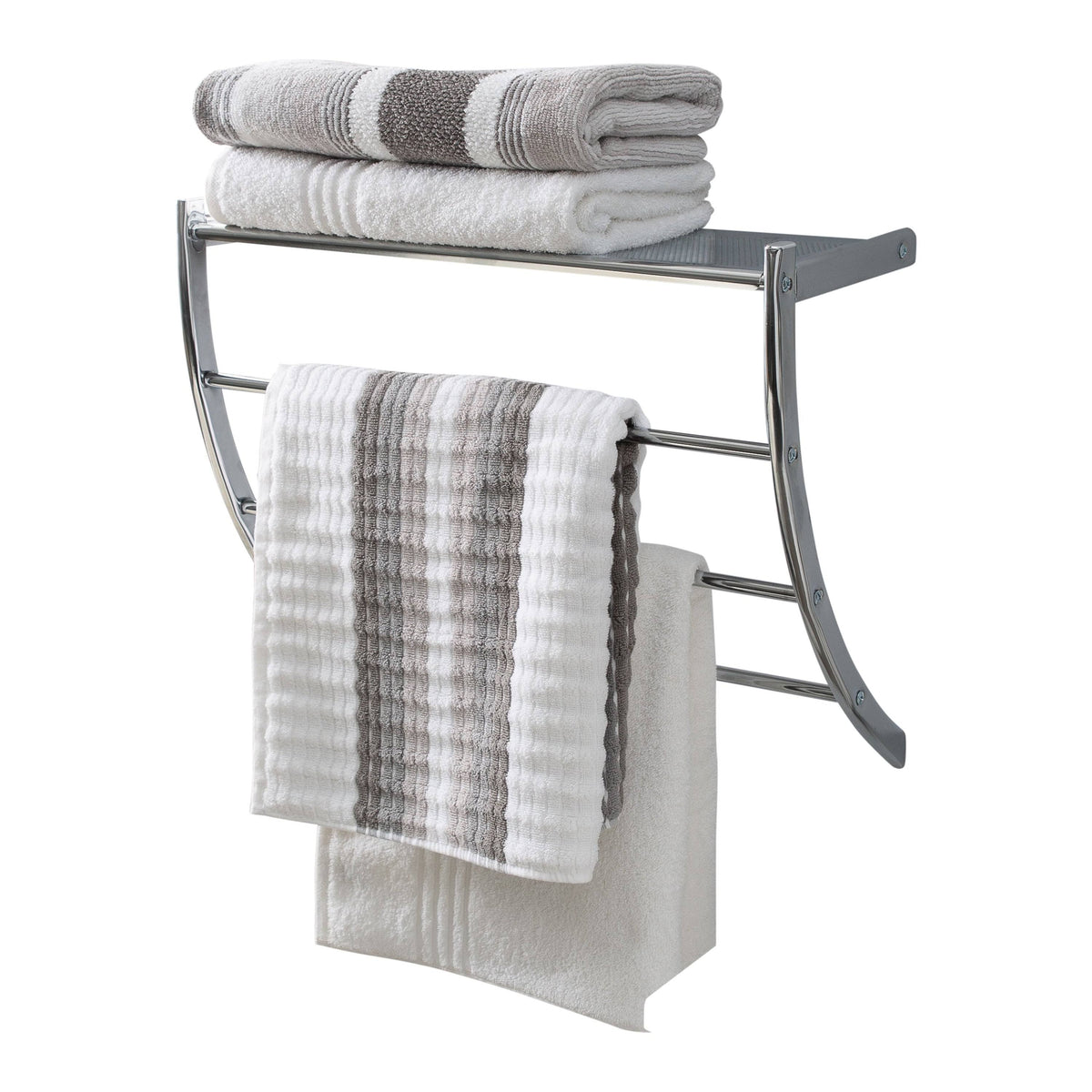 Curved Towel with Shelf X138