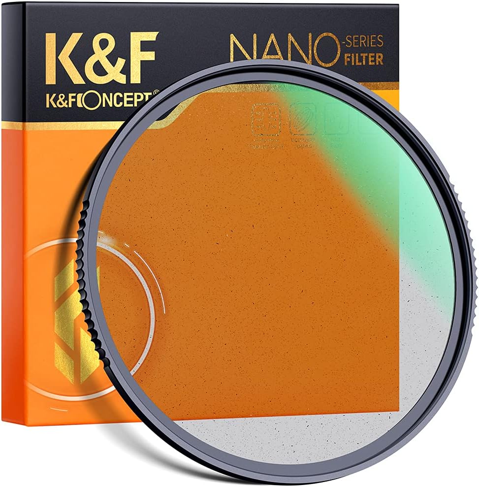 72mm Black Diffusion 1/2 Filter with 28 Multi-Layer Coatings V42893