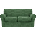 Green Patchwork Pattern Sofa Cover T8961