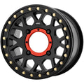 Satin Black 14x7 4x137 10mm Beadlock Wheel N955