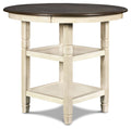 White Round Counter Table K37110