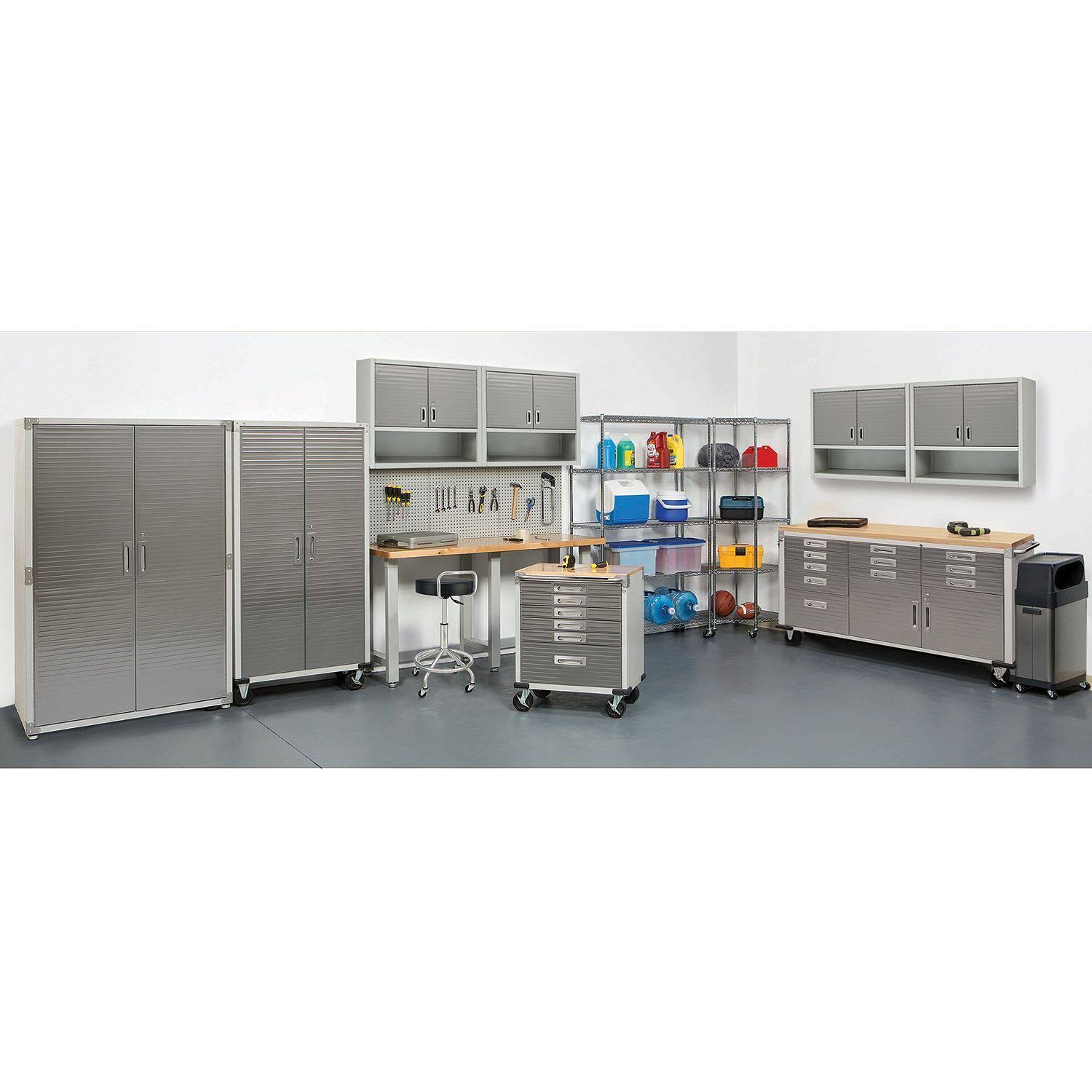 Wall Cabinet with Open Shelf K4697