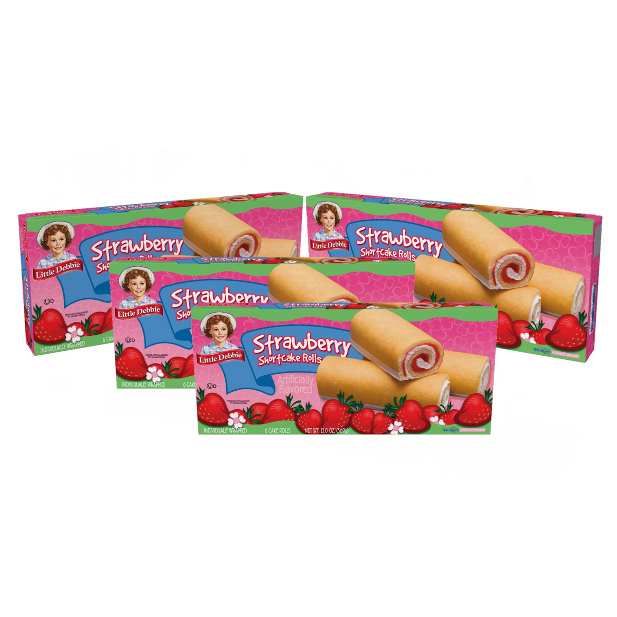 Strawberry Shortcake Rolls, 4 Boxes R618