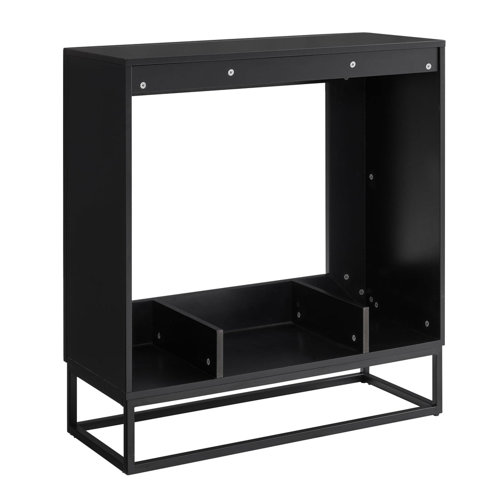 Smart Fireplace Black V4488